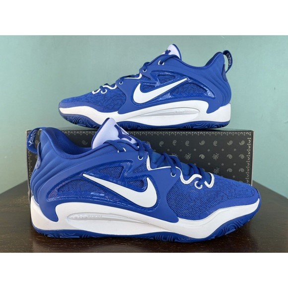Nike KD 15 TB Promo Royal Blue Basketball Shoes Men's Size 13 DX6648-400 NO LID